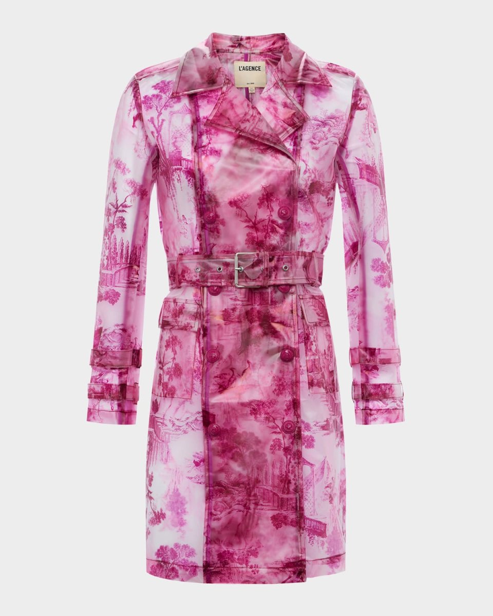 Safiya Transparent Raincoat